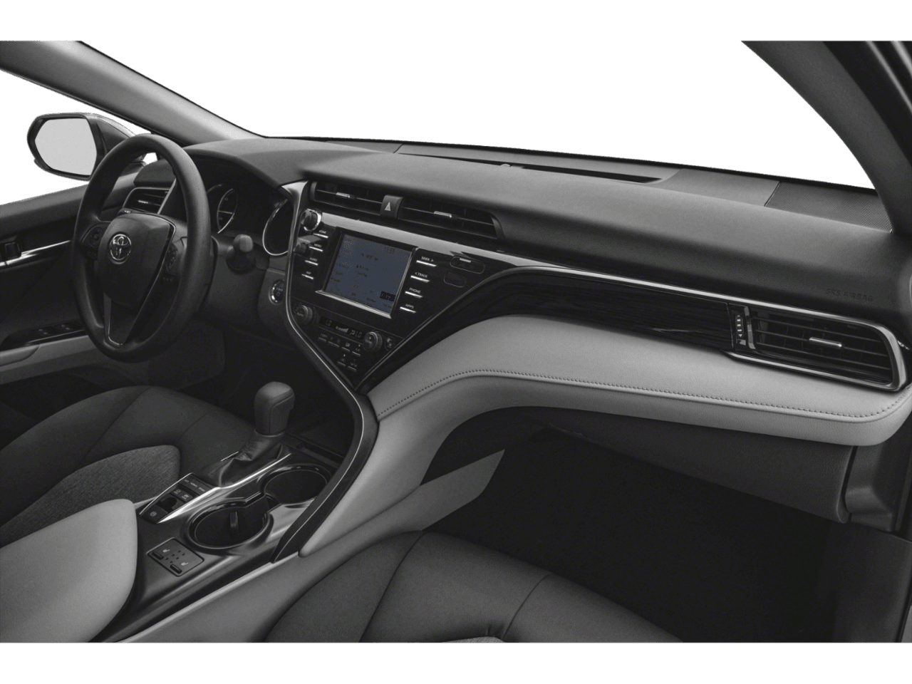 2018 Toyota Camry Hybrid LE - Interior Passenger Dash
