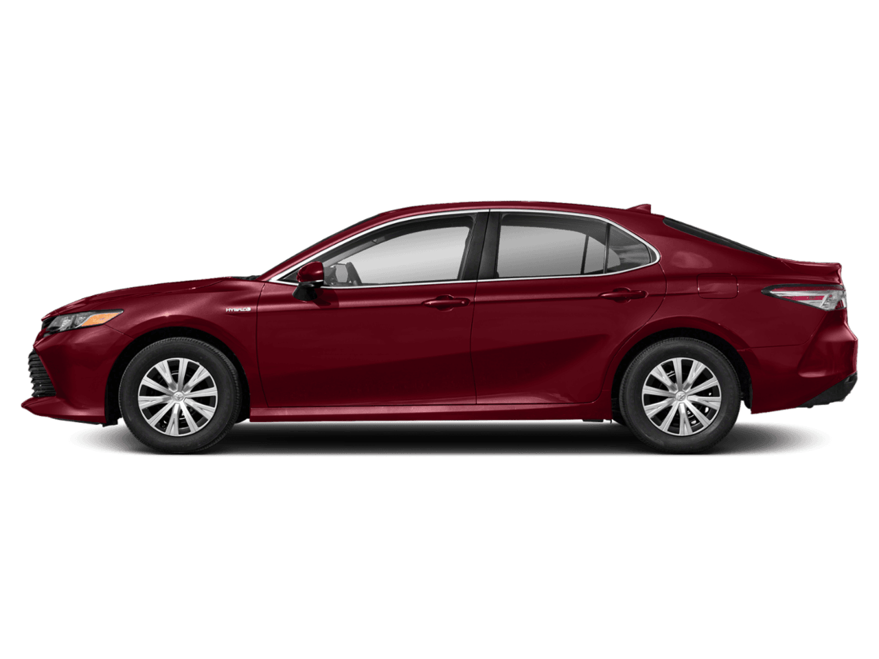 2018 Toyota Camry Hybrid LE - Profile, facing to the left