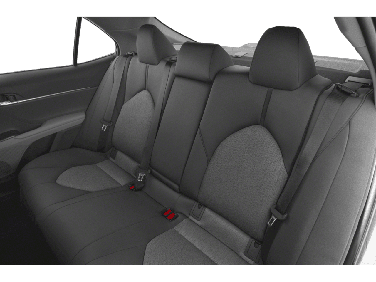 2018 Toyota Camry Hybrid LE - Interior Rear seats