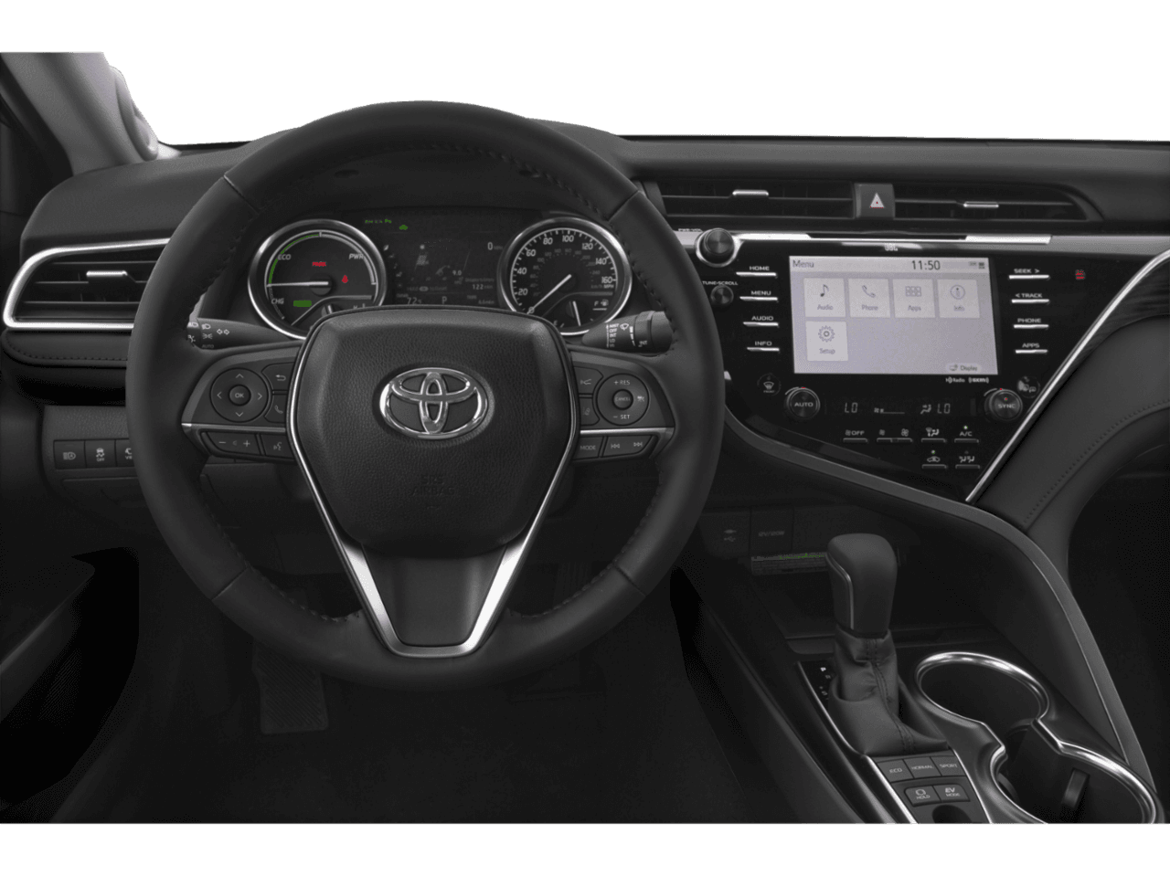 2018 Toyota Camry Hybrid XLE - Interior Drivers Dash