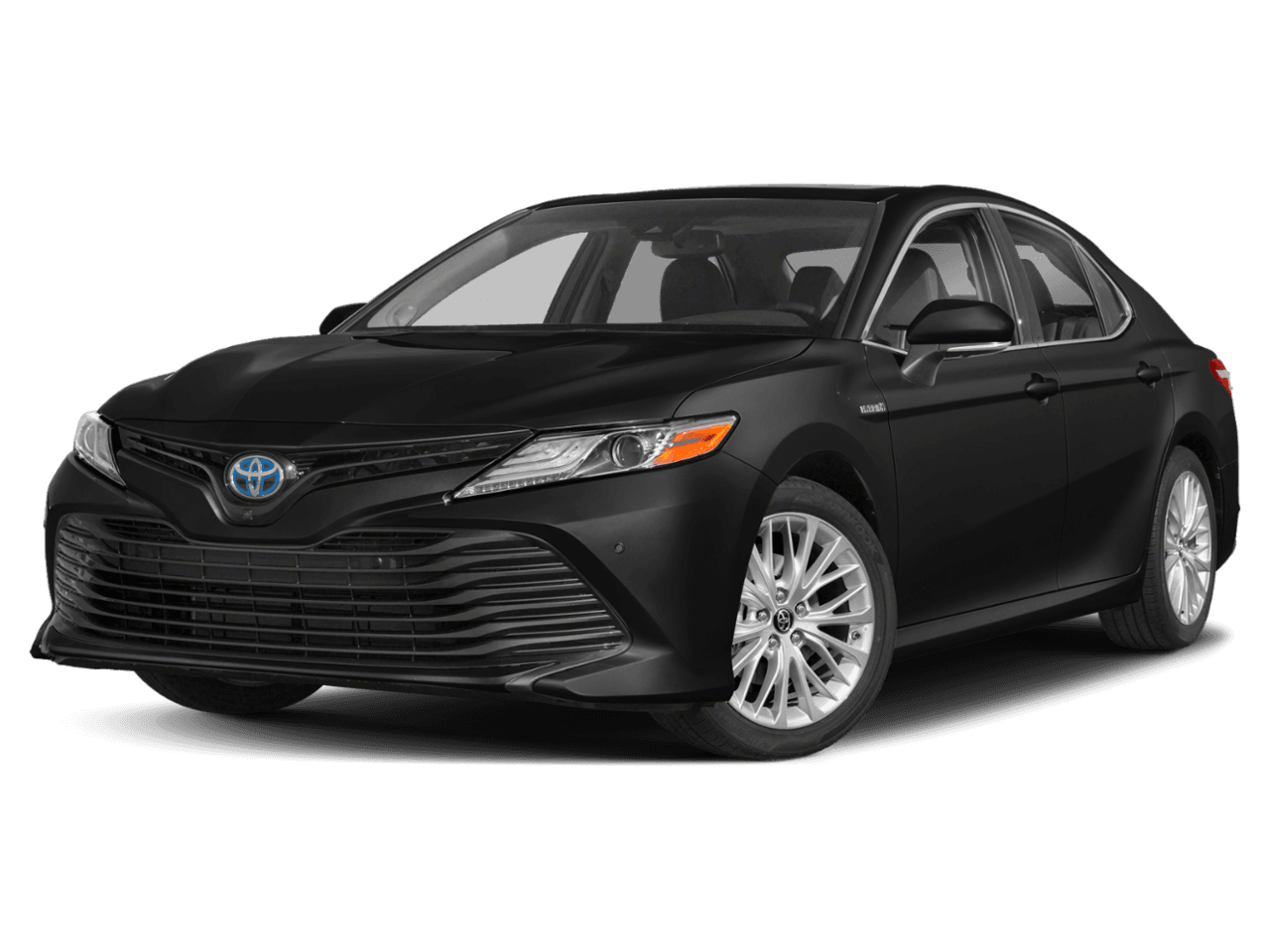 2018 Toyota Camry Hybrid XLE - Front 3/4, facing to the left