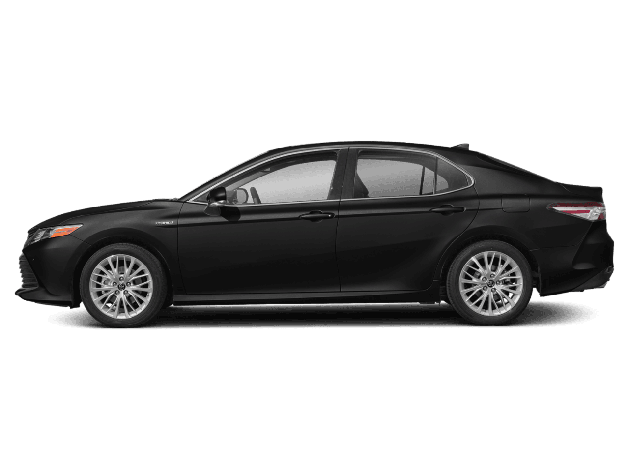2018 Toyota Camry Hybrid XLE - Profile, facing to the left