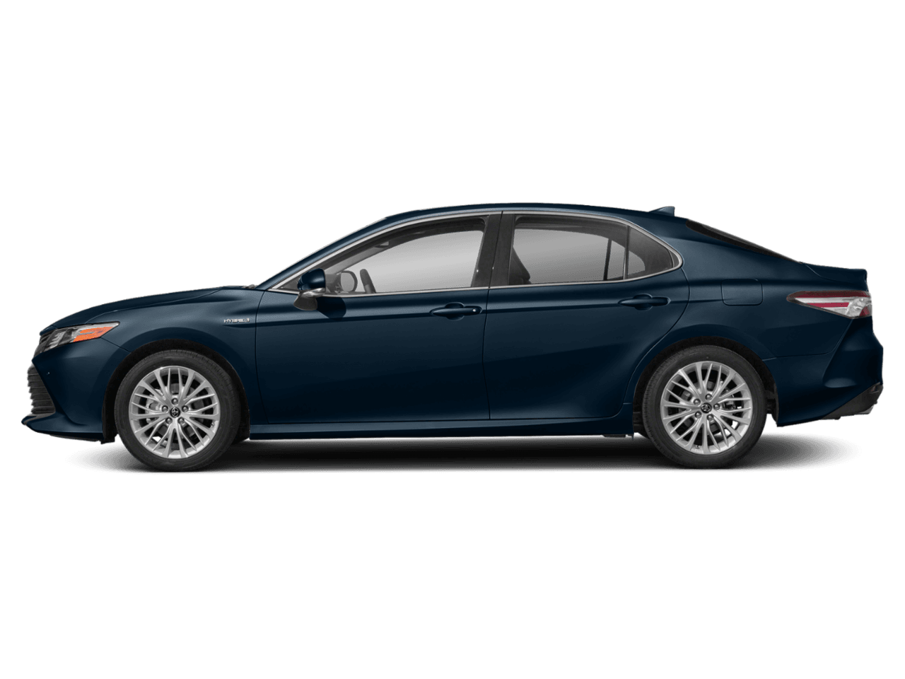 2018 Toyota Camry Hybrid XLE - Profile, facing to the left
