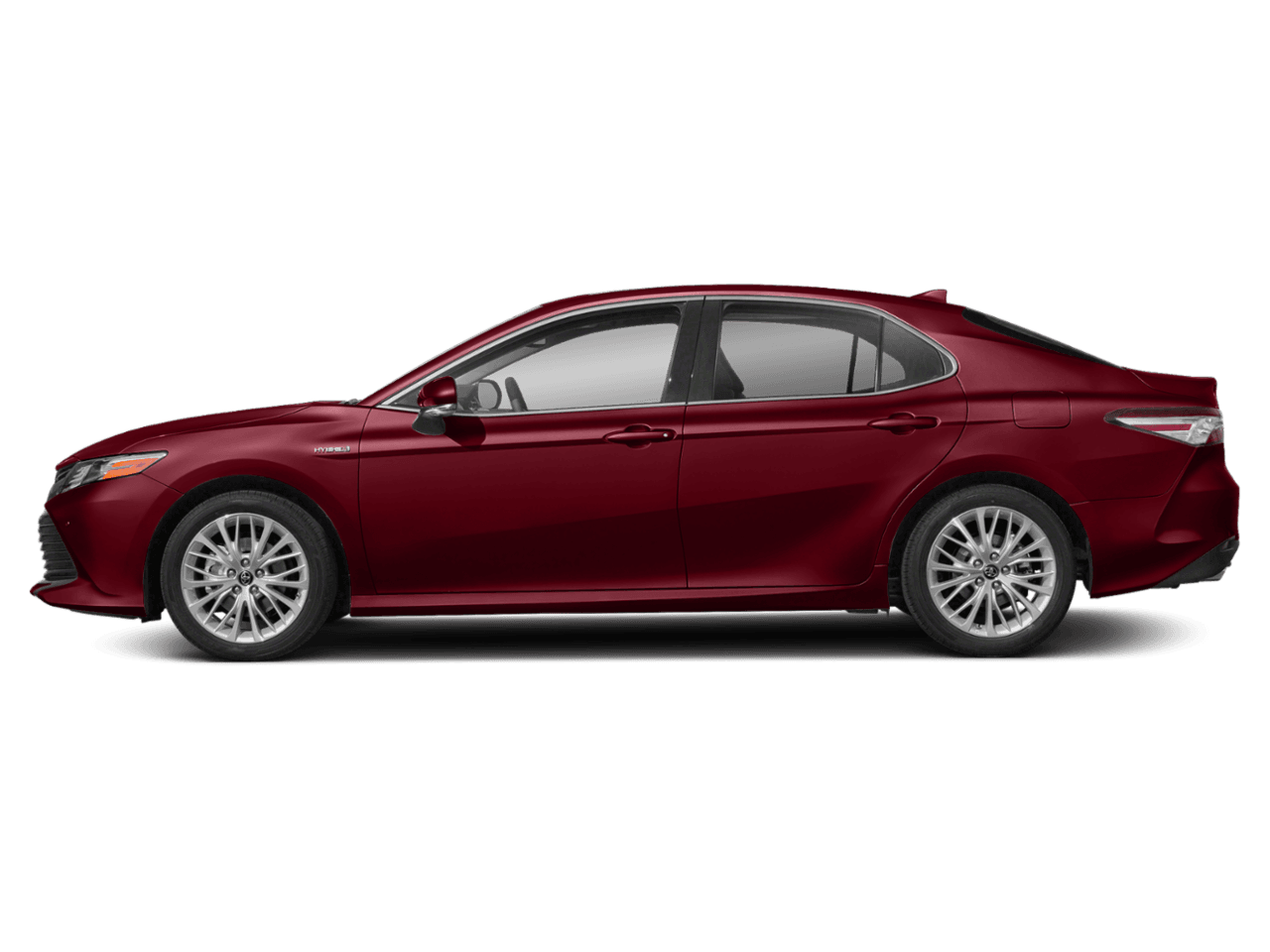 2018 Toyota Camry Hybrid XLE - Profile, facing to the left