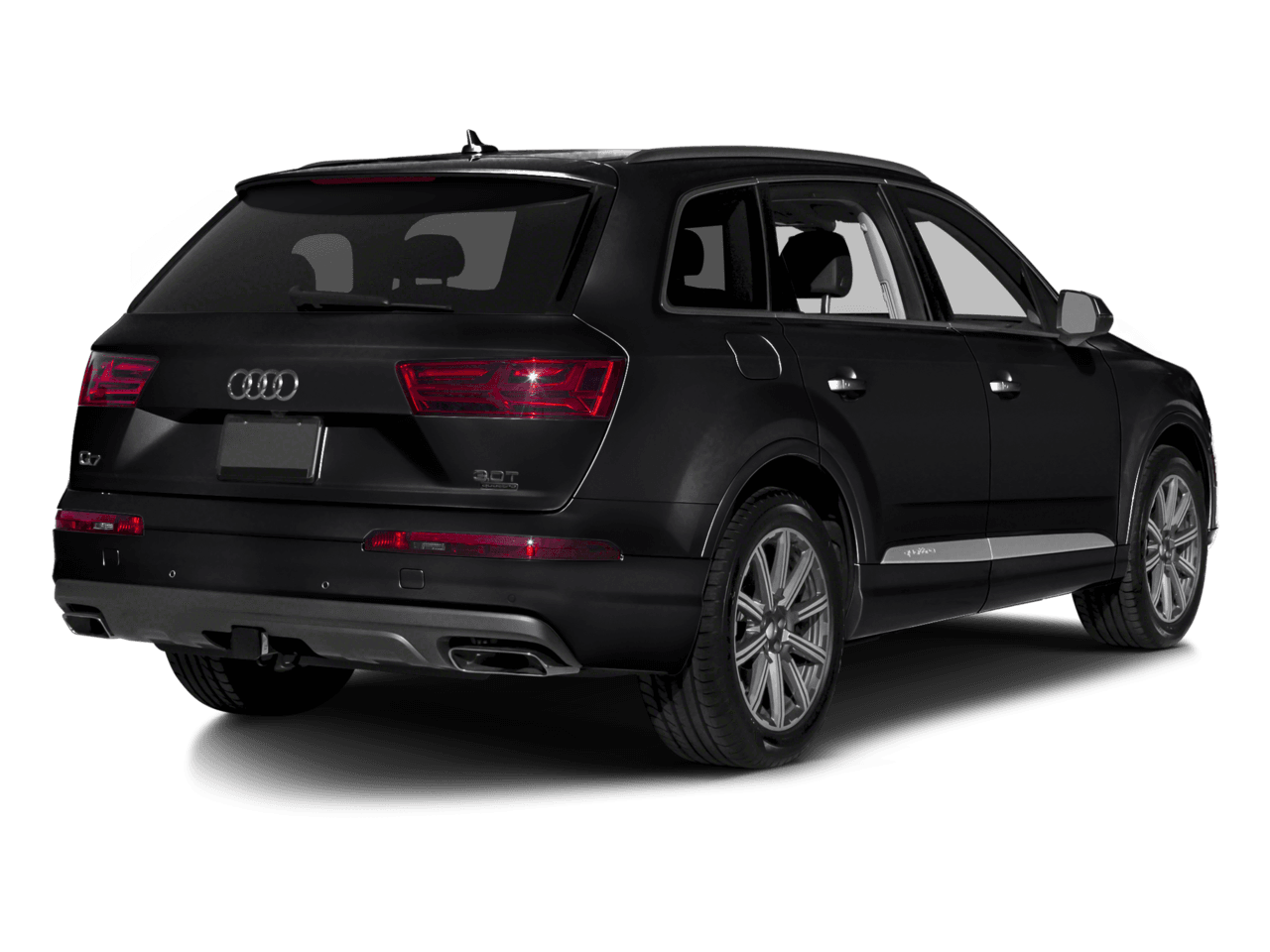 2018 Audi Q7 Premium Plus - Rear 3/4, facing to the right