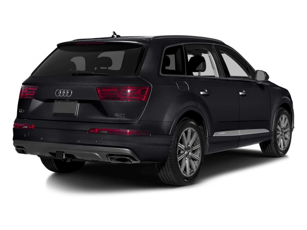 2018 Audi Q7 Premium Plus - Rear 3/4, facing to the right