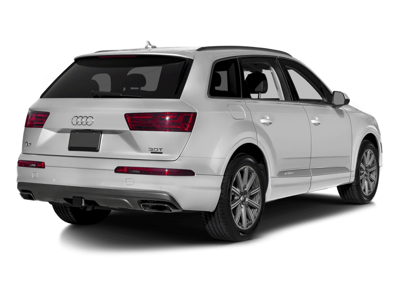 2018 Audi Q7 Premium Plus - Rear 3/4, facing to the right