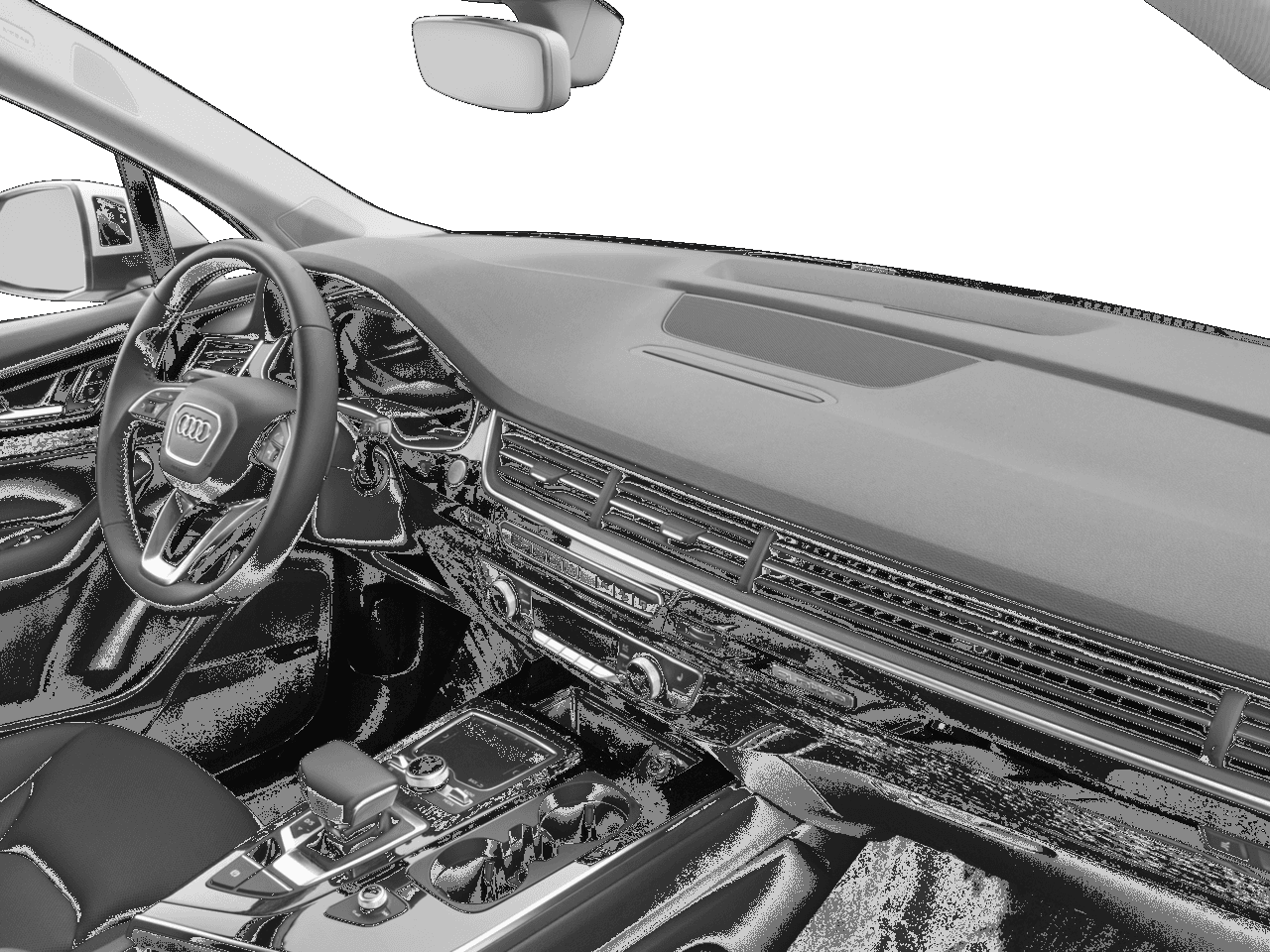 2018 Audi Q7 Premium - Interior Passenger Dash