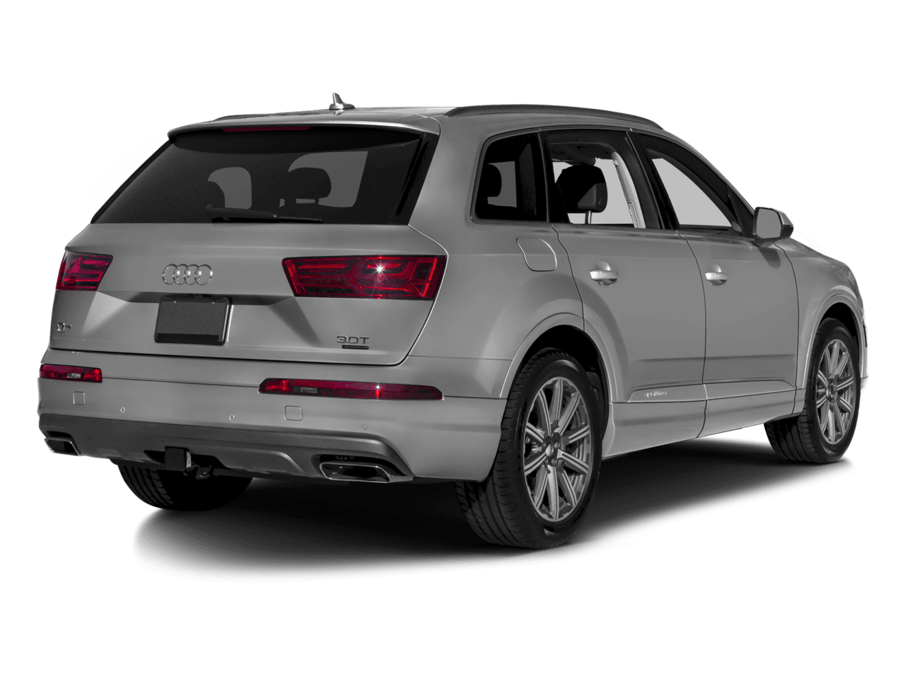 2018 Audi Q7 Premium - Rear 3/4, facing to the right