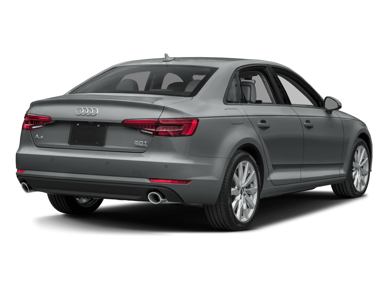 2018 Audi A4 Premium Plus - Rear 3/4, facing to the right