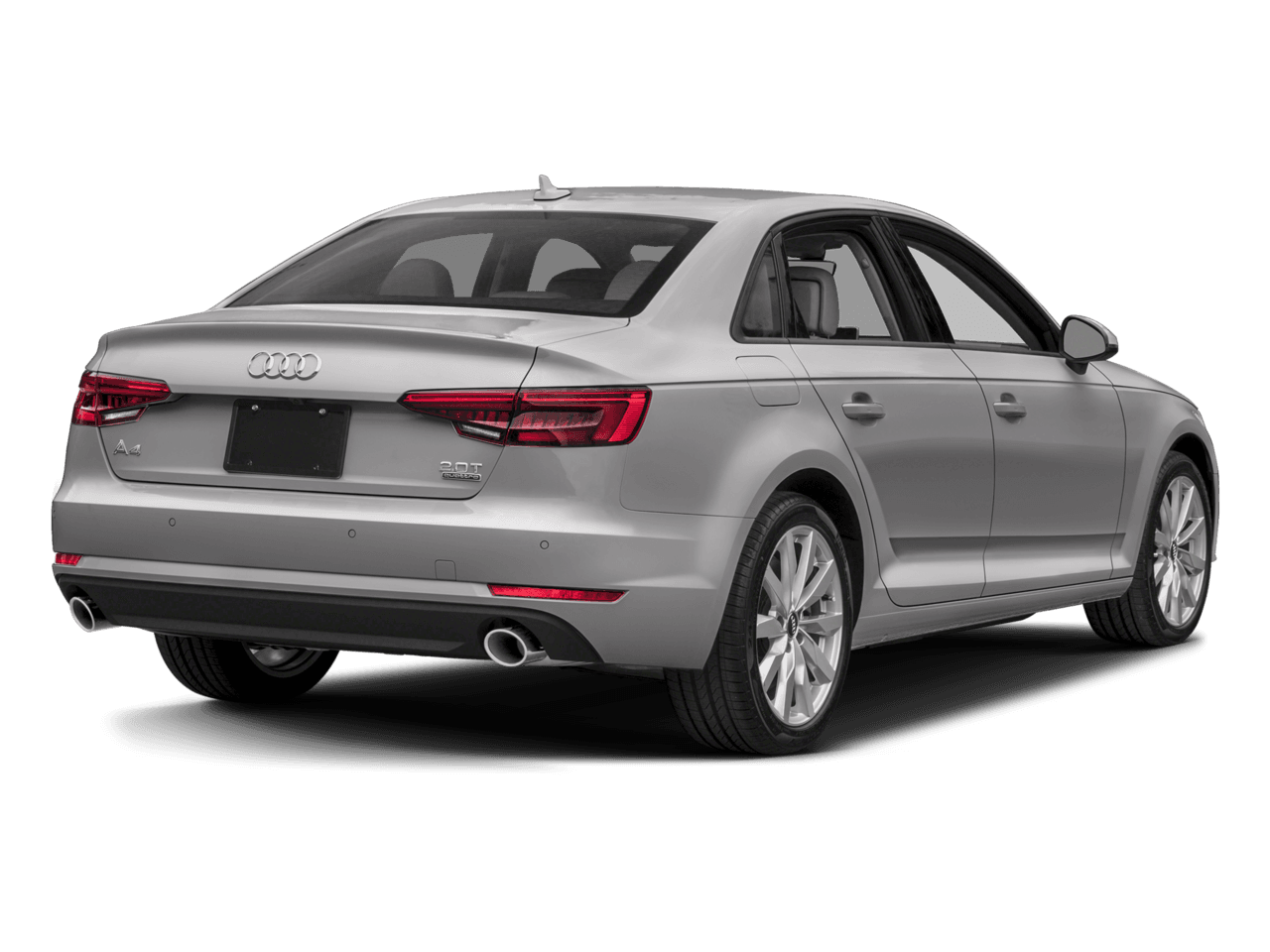 2018 Audi A4 Premium - Rear 3/4, facing to the right