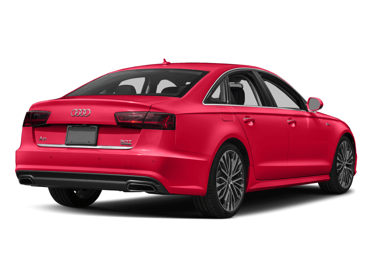 2018 Audi A6 Premium Plus - Rear 3/4, facing to the right