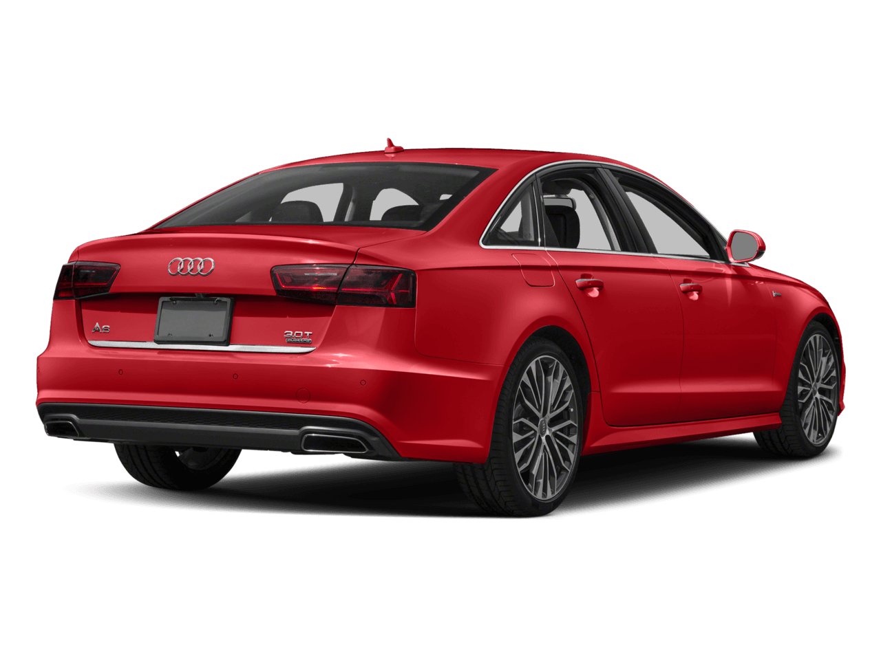 2018 Audi A6 Premium Plus - Rear 3/4, facing to the right