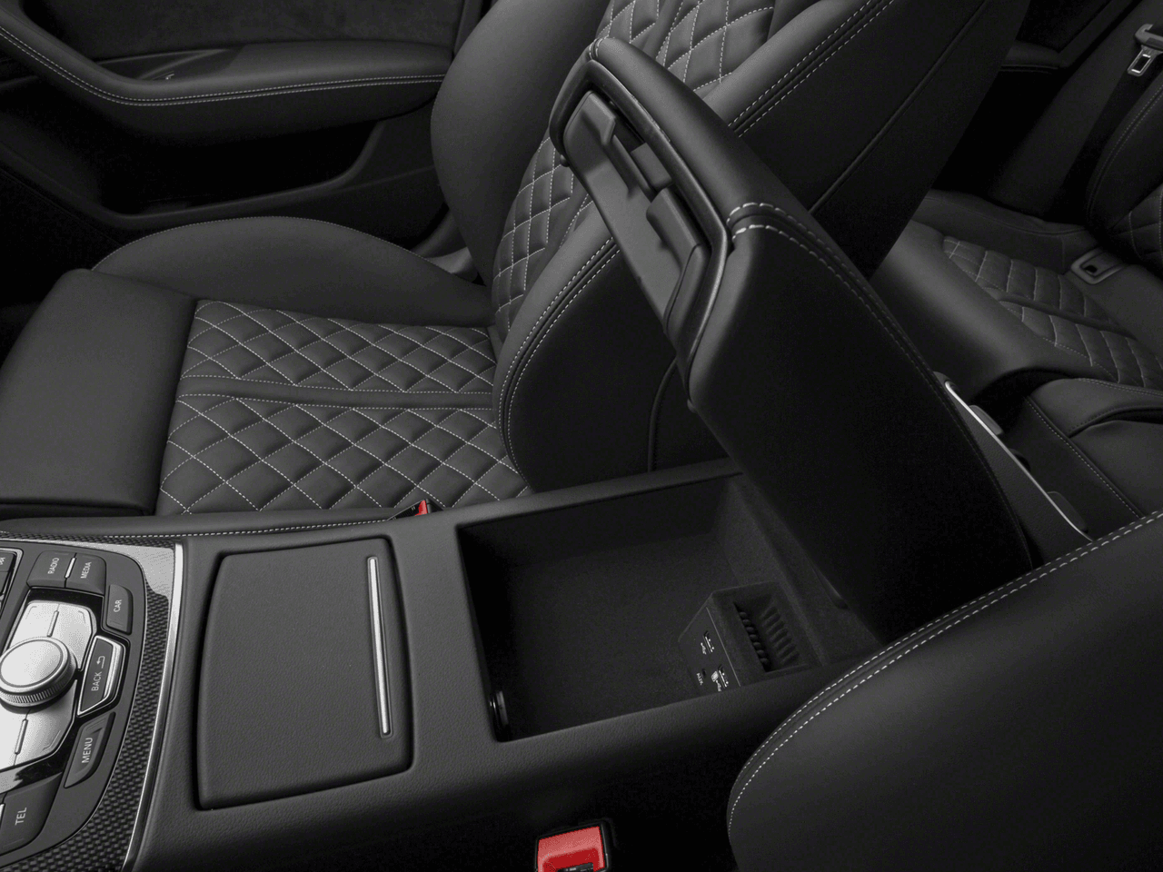 2018 Audi S6 Premium Plus - Interior Center Storage Console