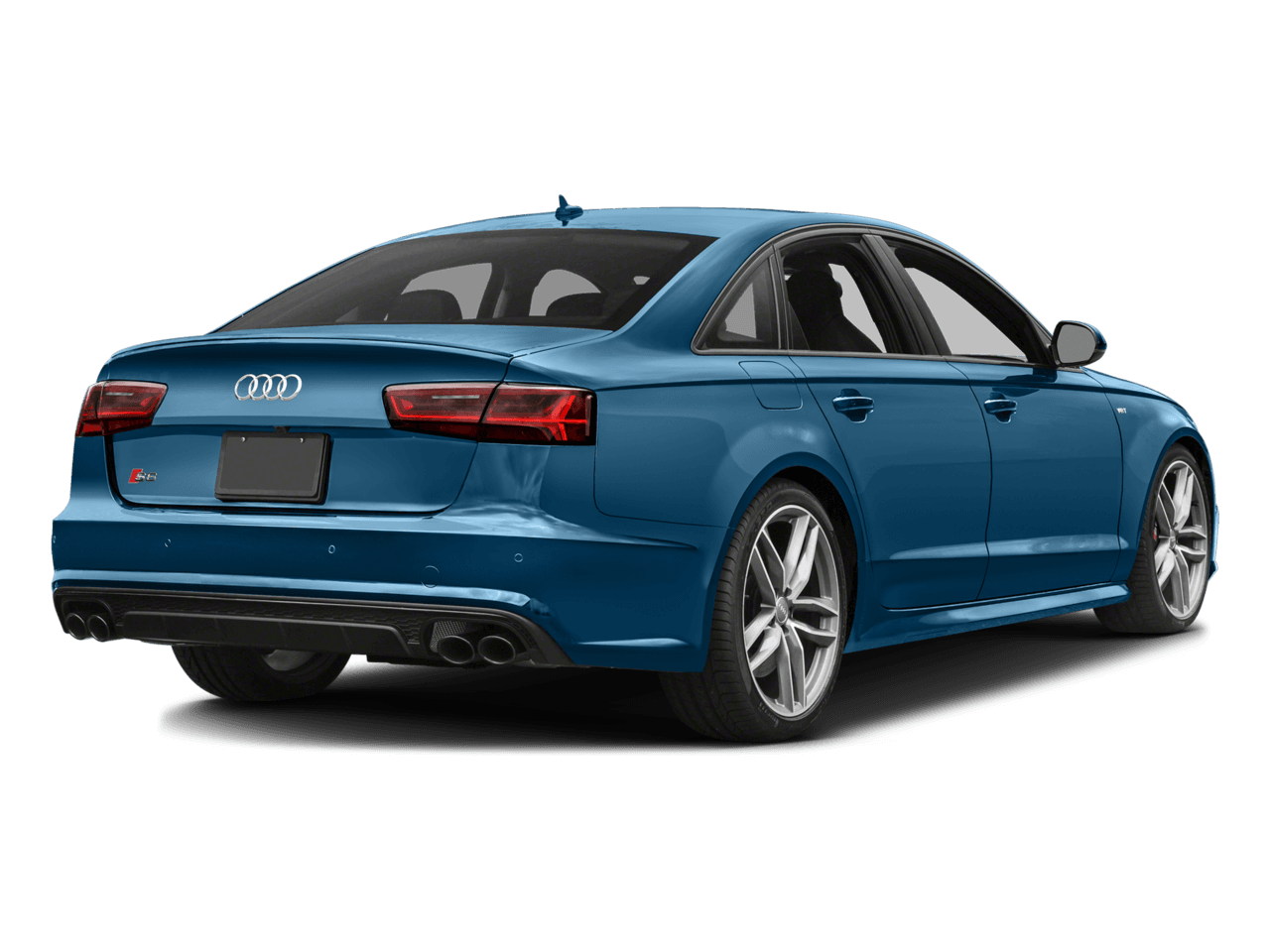 2018 Audi S6 Premium Plus - Rear 3/4, facing to the right