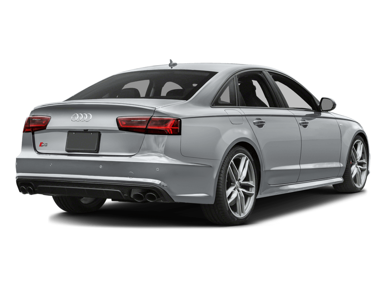 2018 Audi S6 Premium Plus - Rear 3/4, facing to the right
