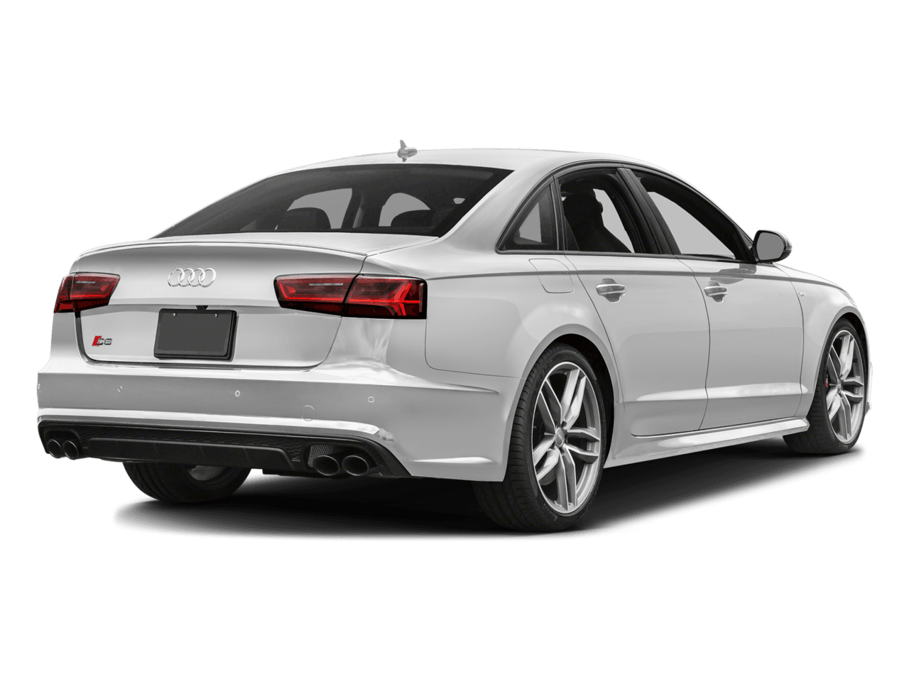 2018 Audi S6 Premium Plus - Rear 3/4, facing to the right