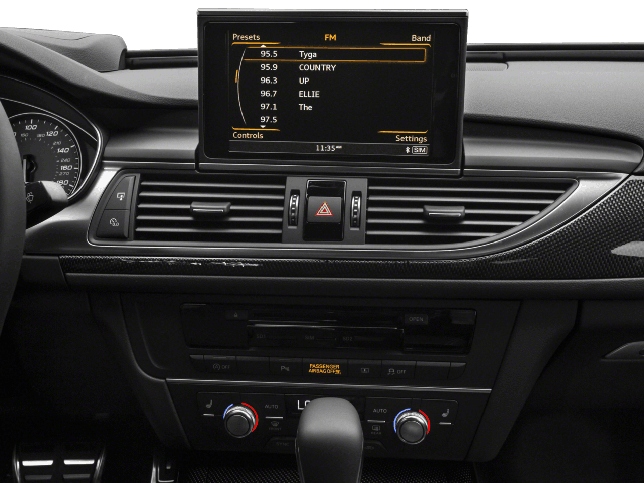 2018 Audi S6 Prestige - Interior Stereo System