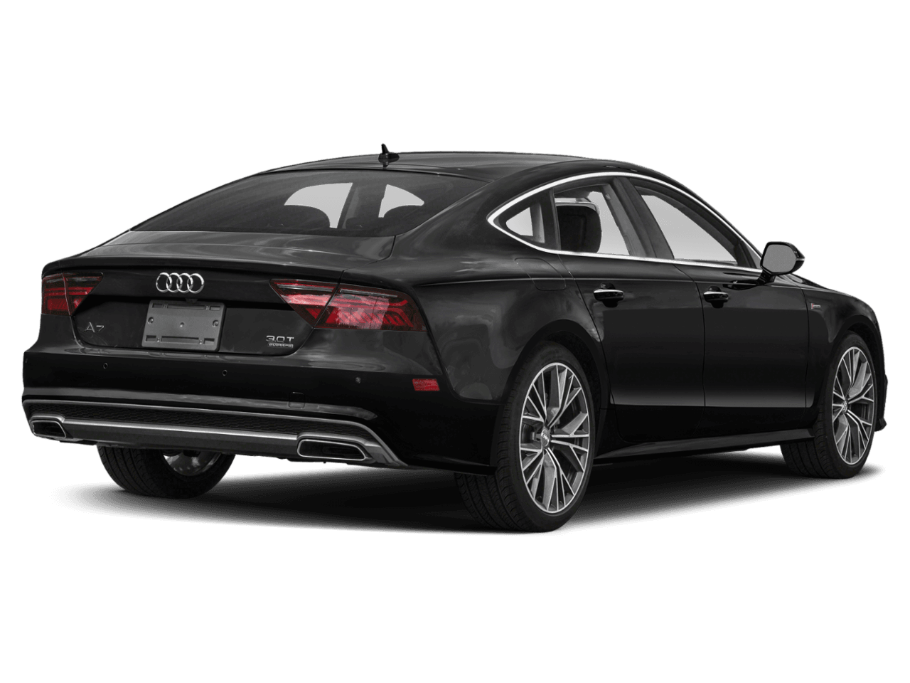 2018 Audi A7 Premium Plus - Rear 3/4, facing to the right