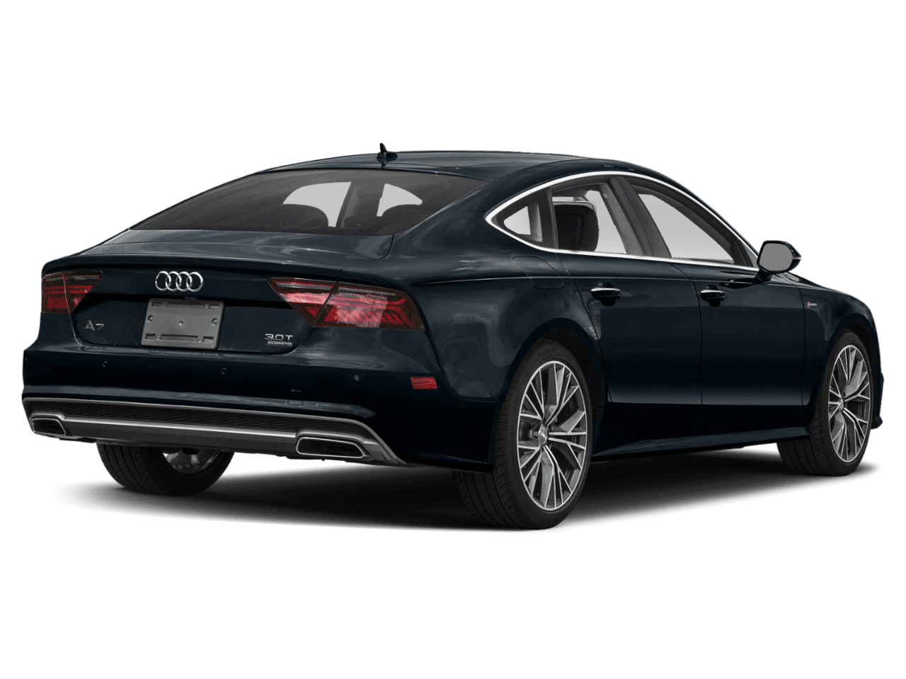 2018 Audi A7 Premium Plus - Rear 3/4, facing to the right