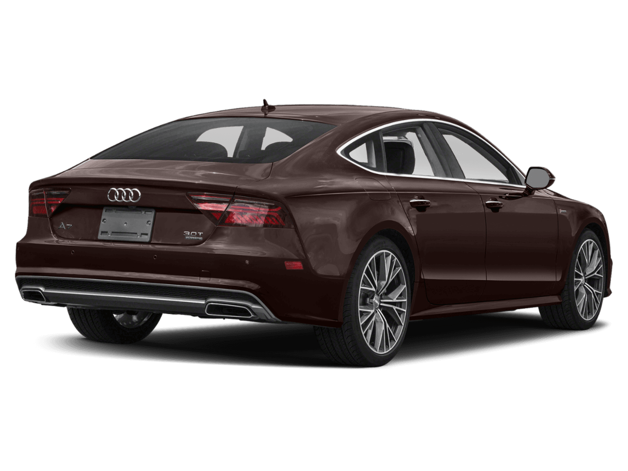 2018 Audi A7 Premium Plus - Rear 3/4, facing to the right