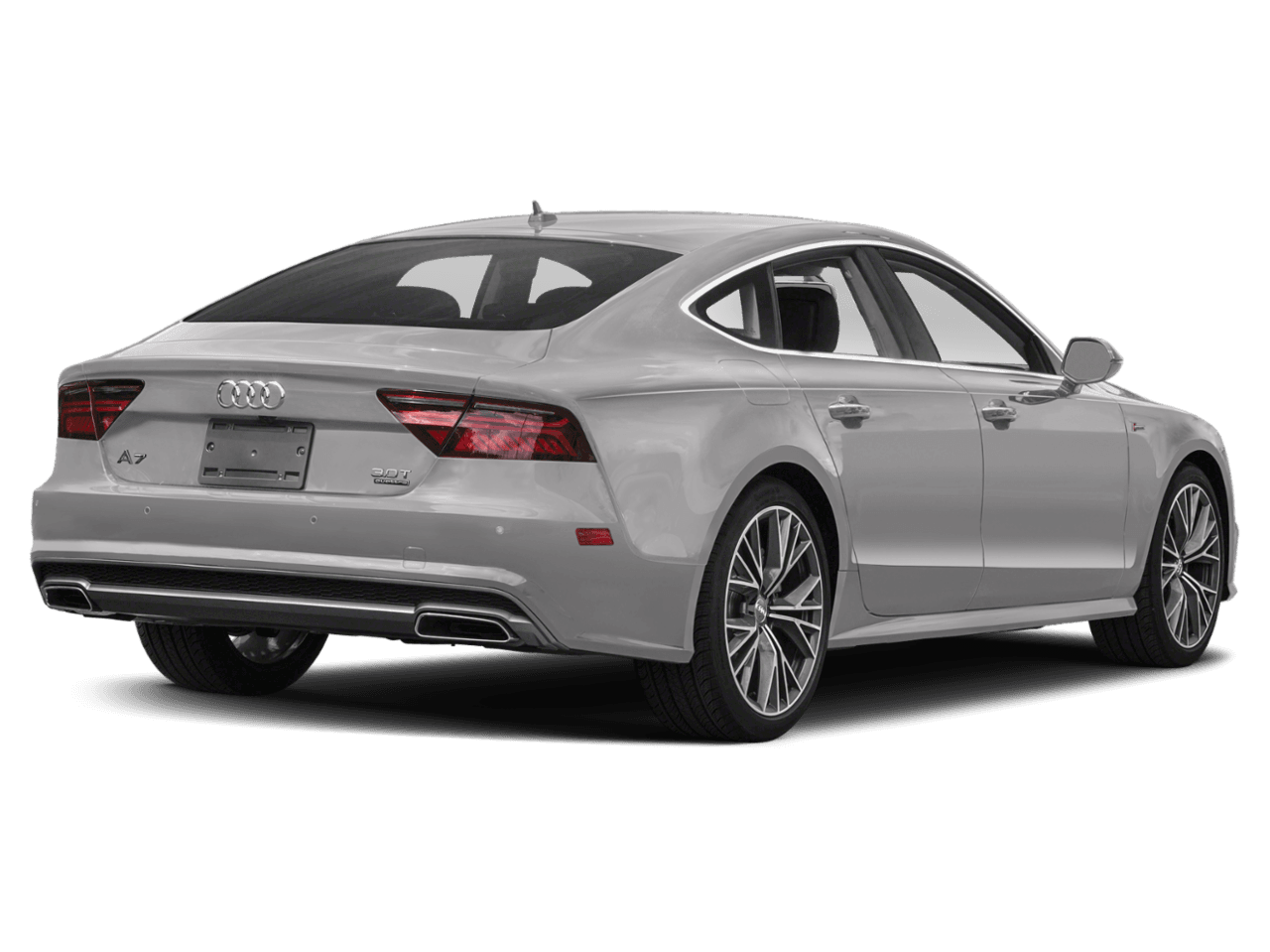 2018 Audi A7 Premium Plus - Rear 3/4, facing to the right