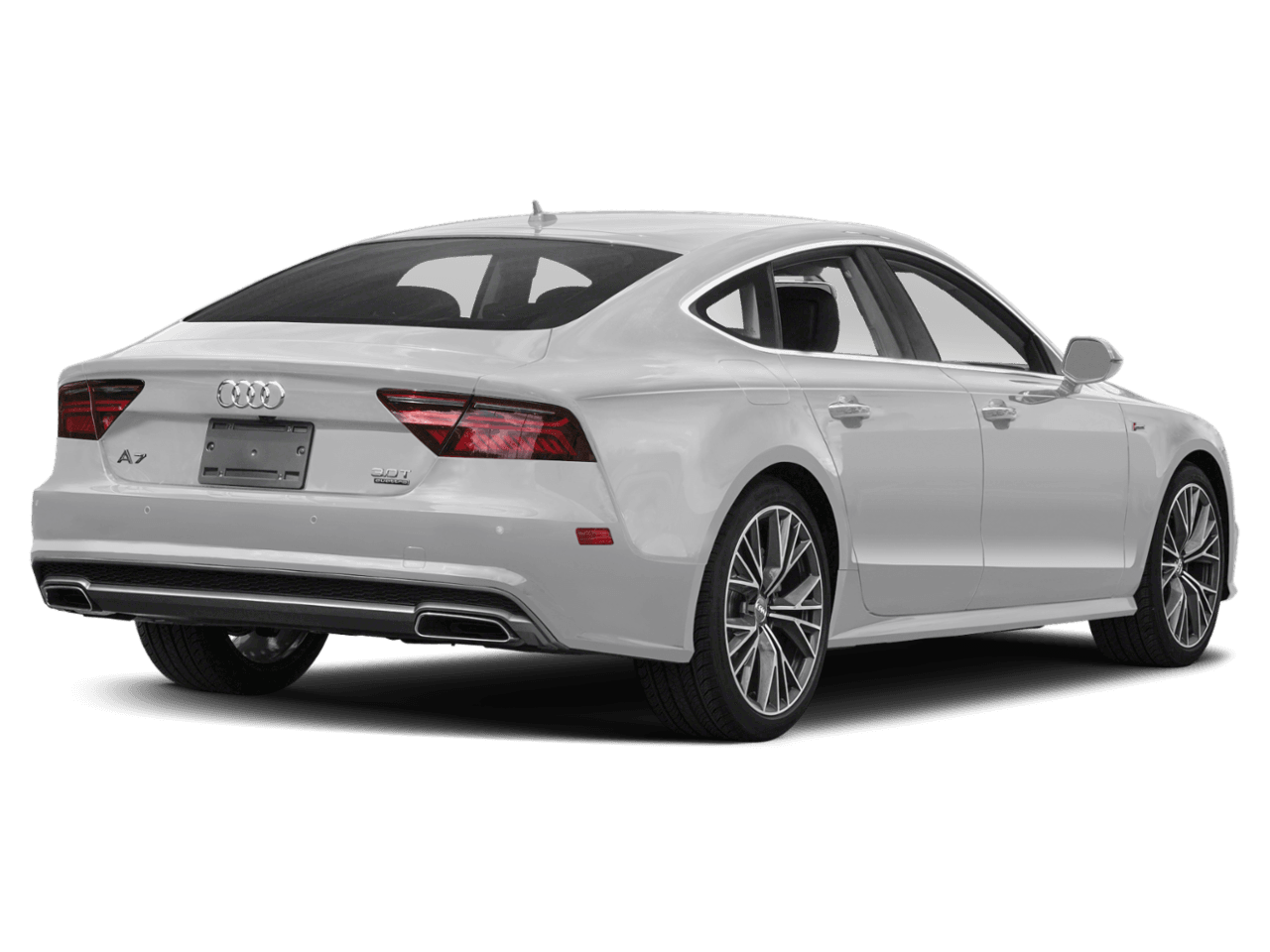 2018 Audi A7 Premium Plus - Rear 3/4, facing to the right