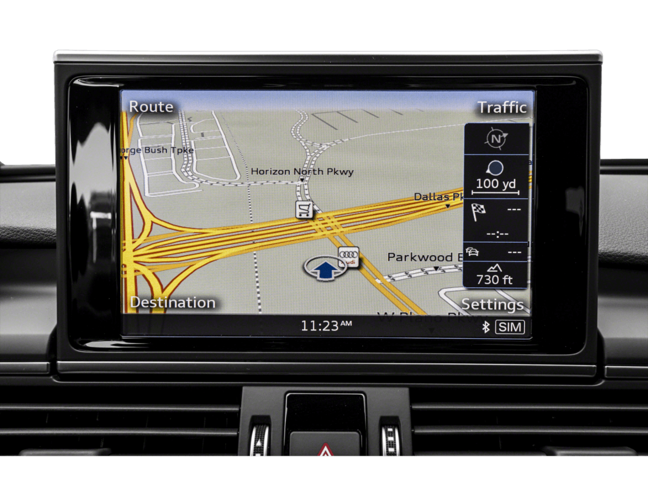 2018 Audi S7 Premium Plus - Interior Navigation System
