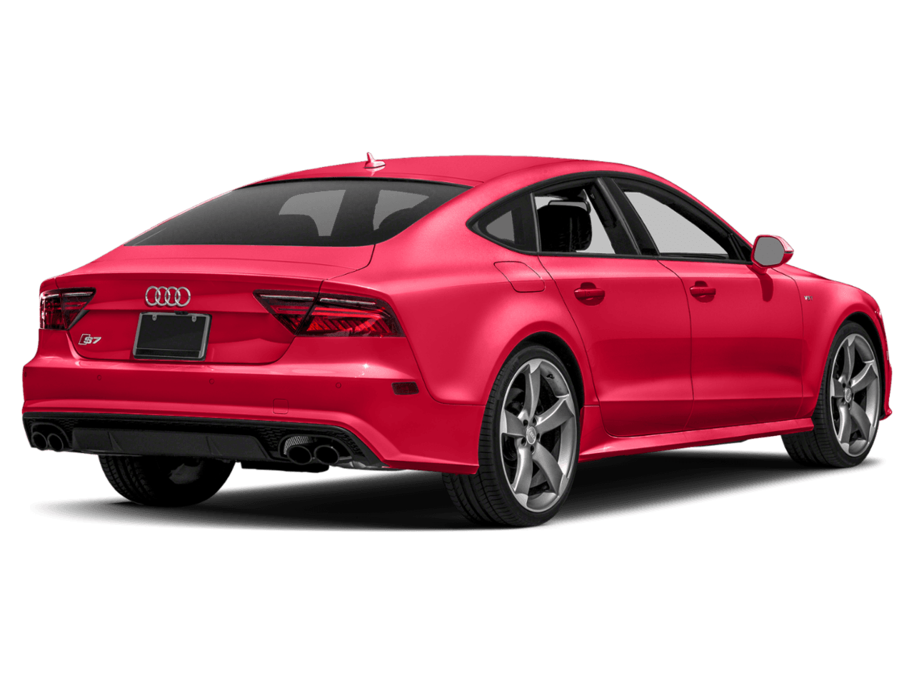 2018 Audi S7 Premium Plus - Rear 3/4, facing to the right