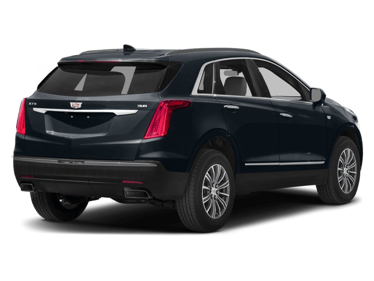 2018 Cadillac XT5 Premium Luxury AWD - Rear 3/4, facing to the right