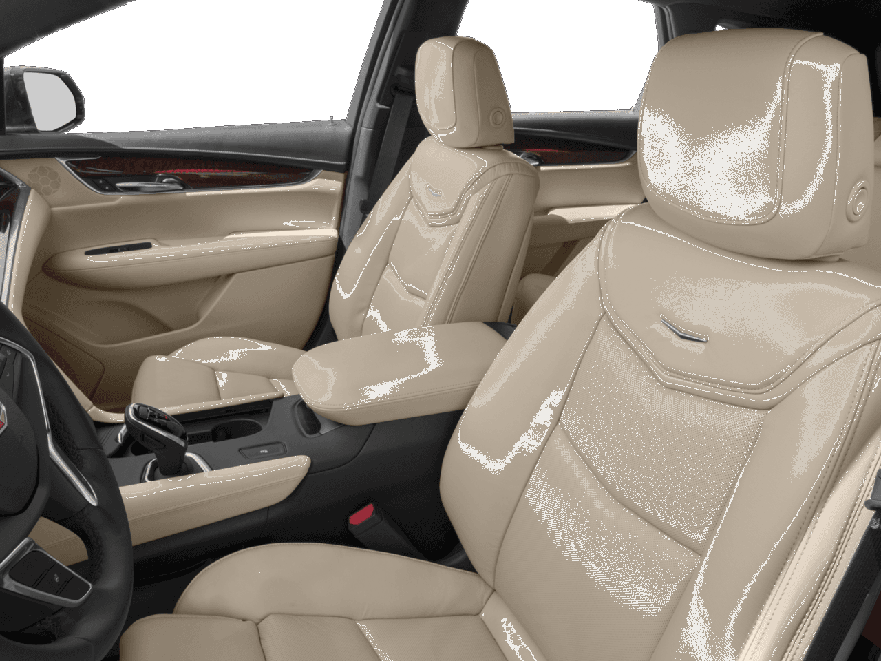 2018 Cadillac XT5 Luxury FWD - Interior Driver's Side with Door Open, Front Seat Feature