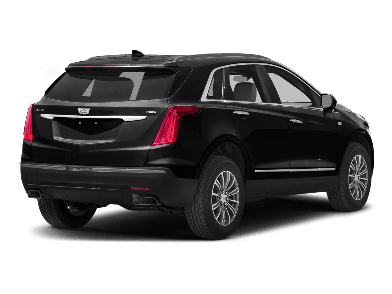 2018 Cadillac XT5 AWD - Rear 3/4, facing to the right