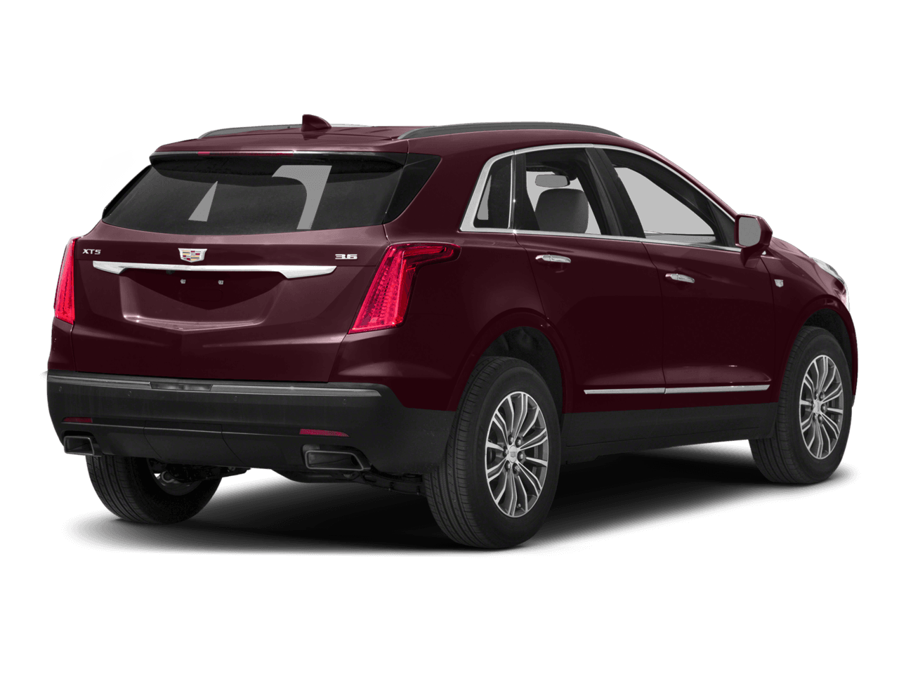 2018 Cadillac XT5 AWD - Rear 3/4, facing to the right