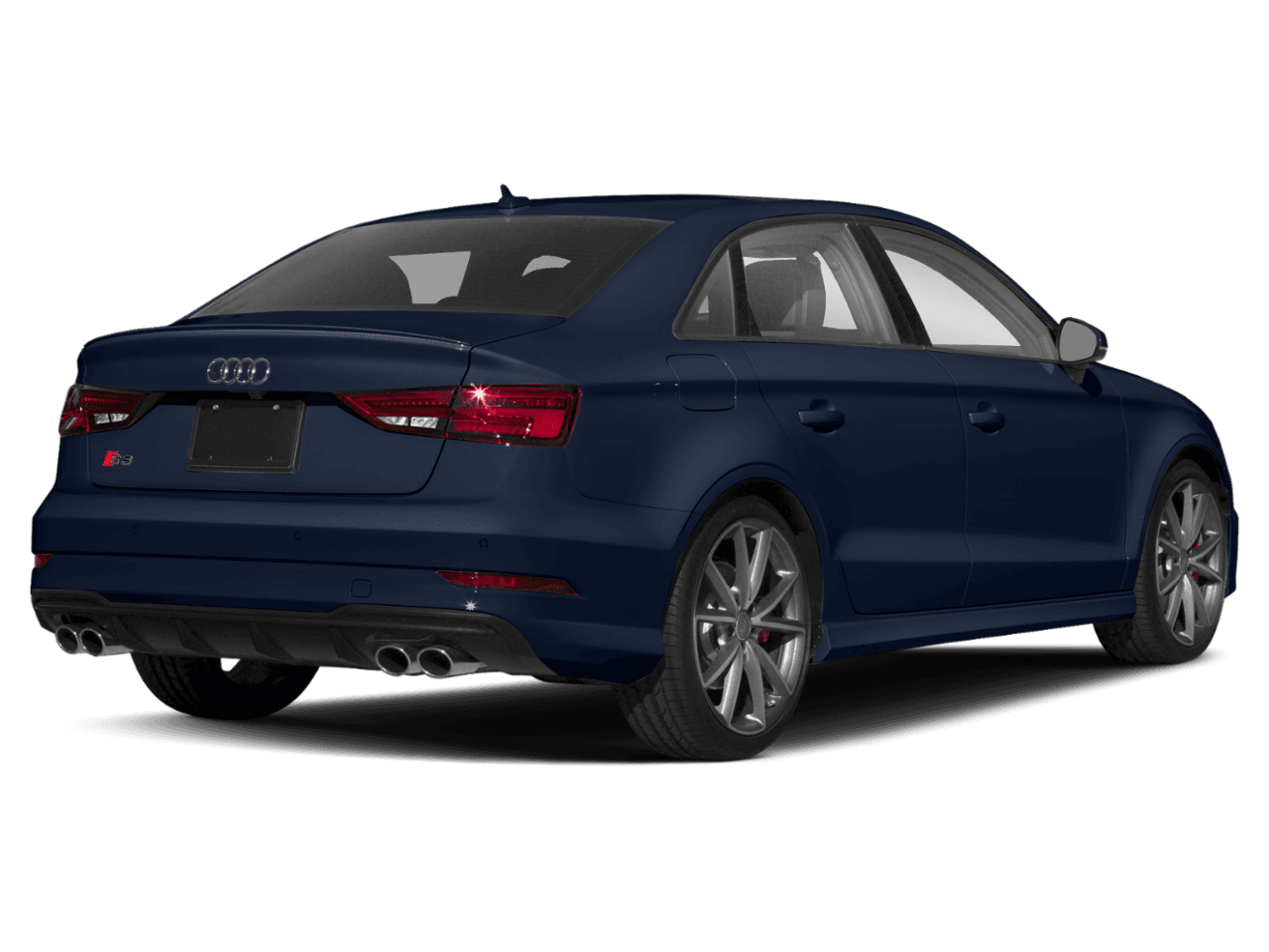 2018 Audi S3 Prestige - Rear 3/4, facing to the right