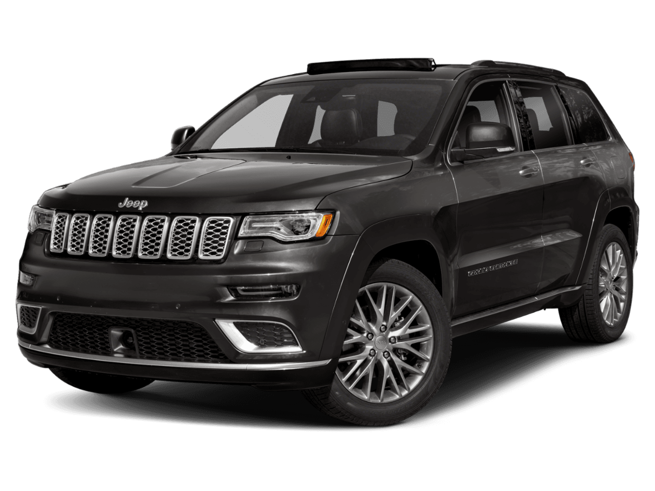 2018 Jeep Grand Cherokee Summit - Front 3/4, facing to the left