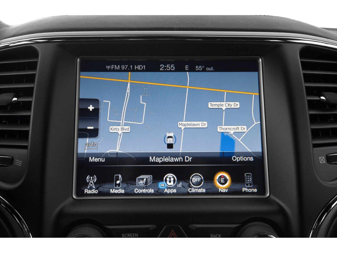 2018 Jeep Grand Cherokee Overland - Interior Navigation System