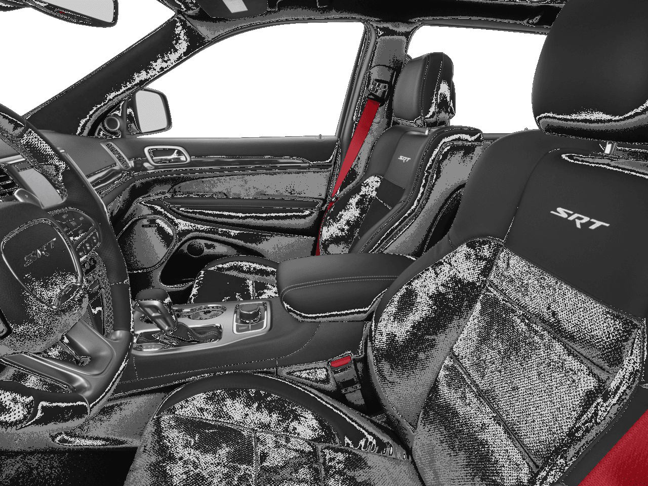 2018 Jeep Grand Cherokee SRT - Interior Driver's Side with Door Open, Front Seat Feature