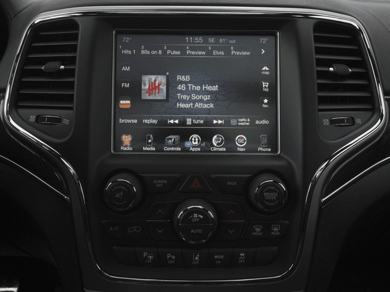 2018 Jeep Grand Cherokee SRT - Interior Stereo System