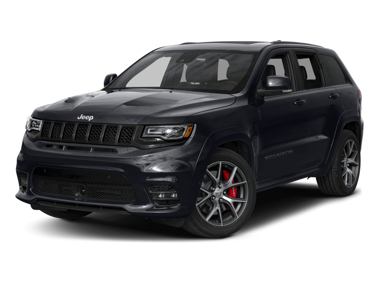 2018 Jeep Grand Cherokee Trackhawk - Front 3/4, facing to the left