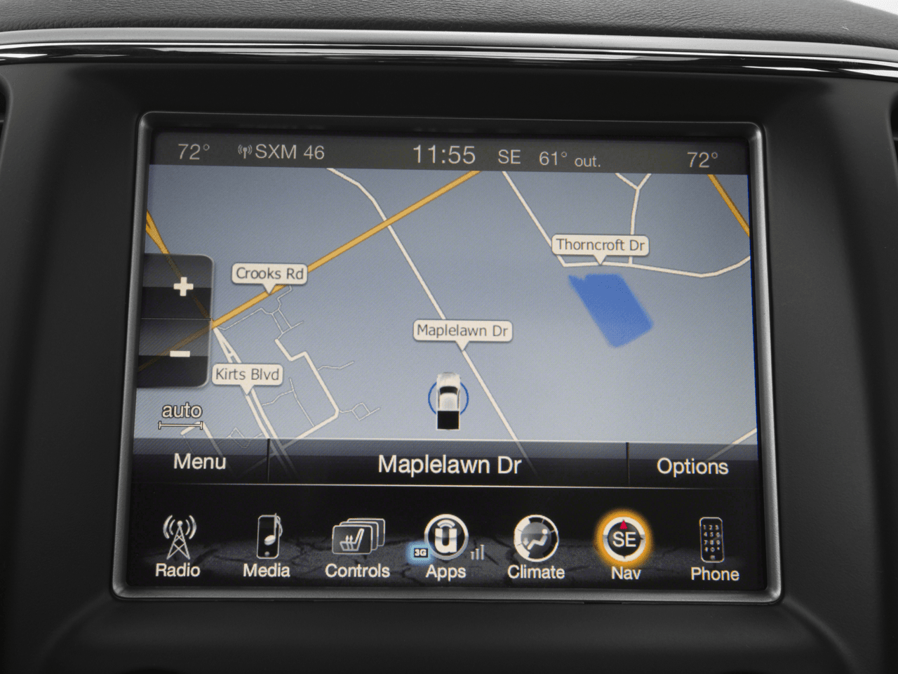 2018 Jeep Grand Cherokee Trackhawk - Interior Navigation System