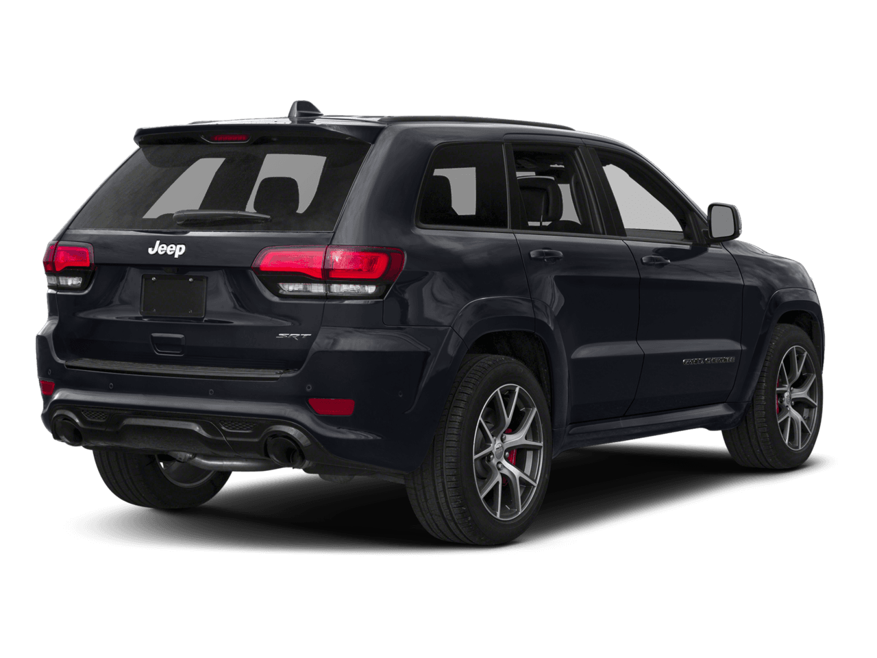 2018 Jeep Grand Cherokee Trackhawk - Rear 3/4, facing to the right