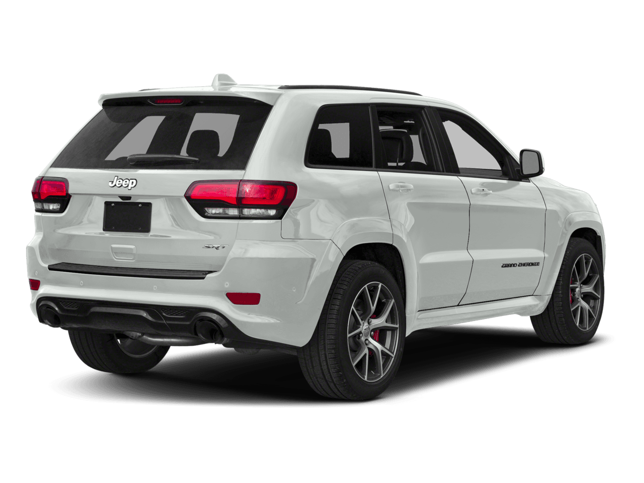2018 Jeep Grand Cherokee Trackhawk - Rear 3/4, facing to the right