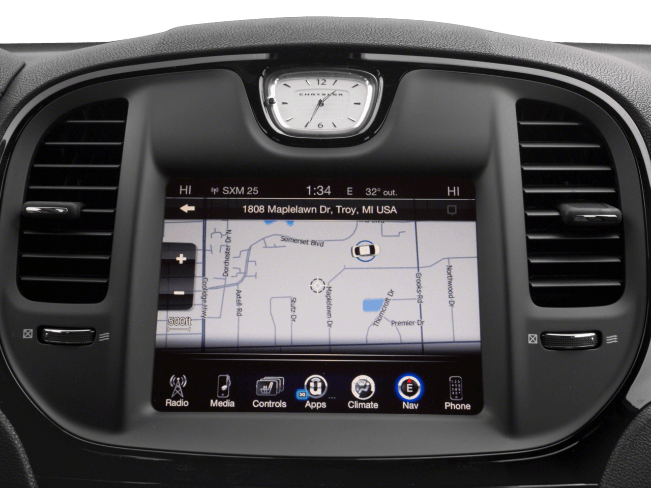 2018 Chrysler 300 300S - Interior Navigation System