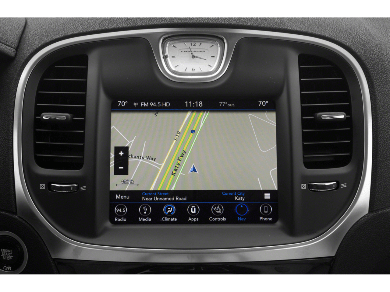 2018 Chrysler 300 Touring - Interior Navigation System