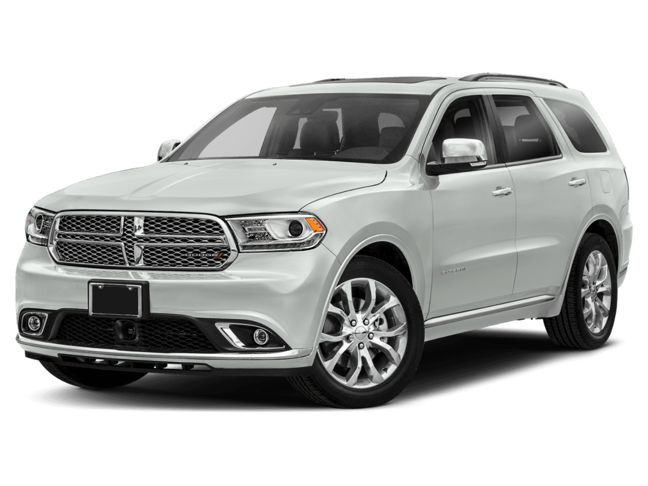 2018 Dodge Durango Citadel - Front 3/4, facing to the left