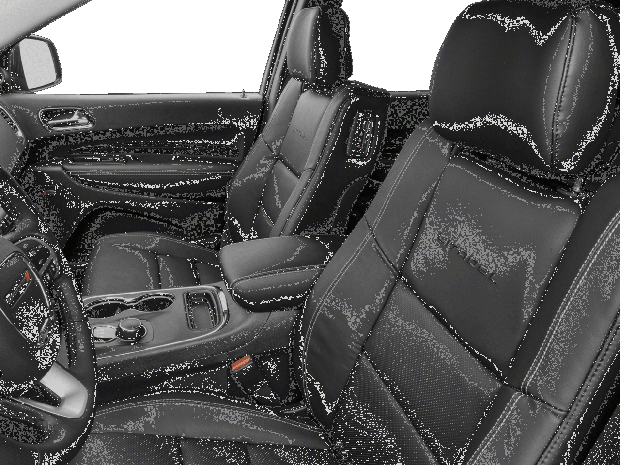 2018 Dodge Durango Citadel Anodized Platinum - Interior Driver's Side with Door Open, Front Seat Feature