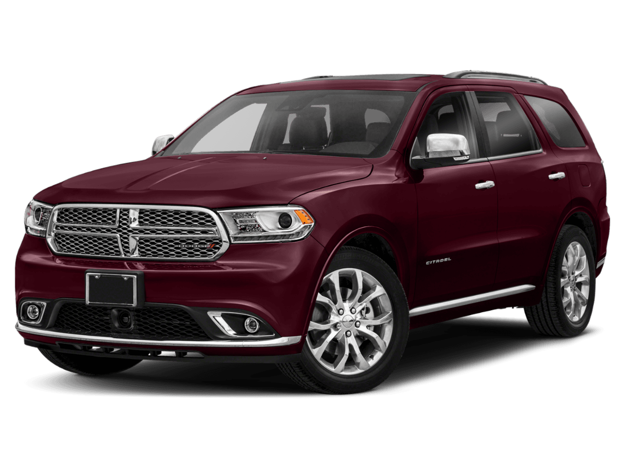 2018 Dodge Durango Citadel Anodized Platinum - Front 3/4, facing to the left