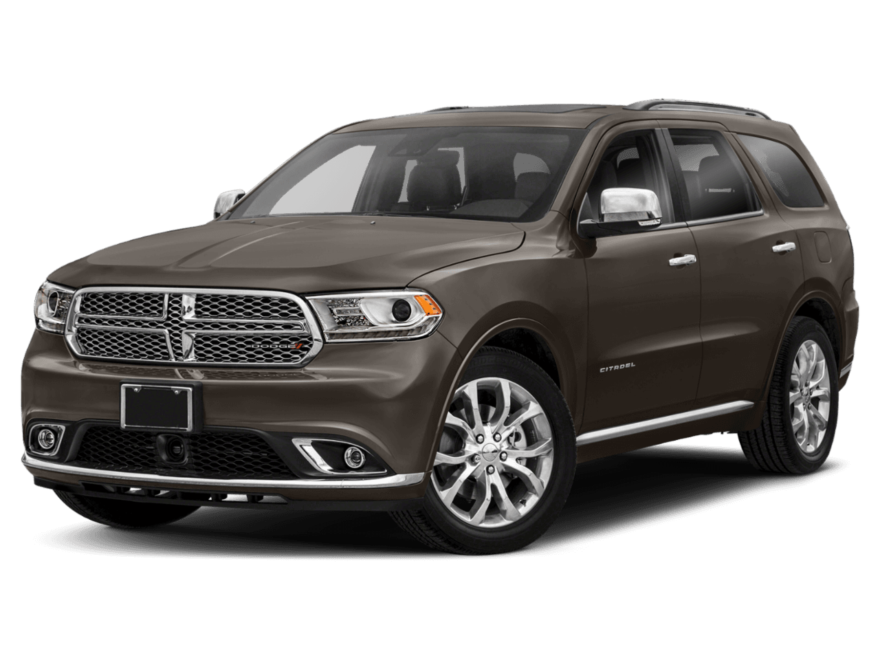 2018 Dodge Durango Citadel Anodized Platinum - Front 3/4, facing to the left