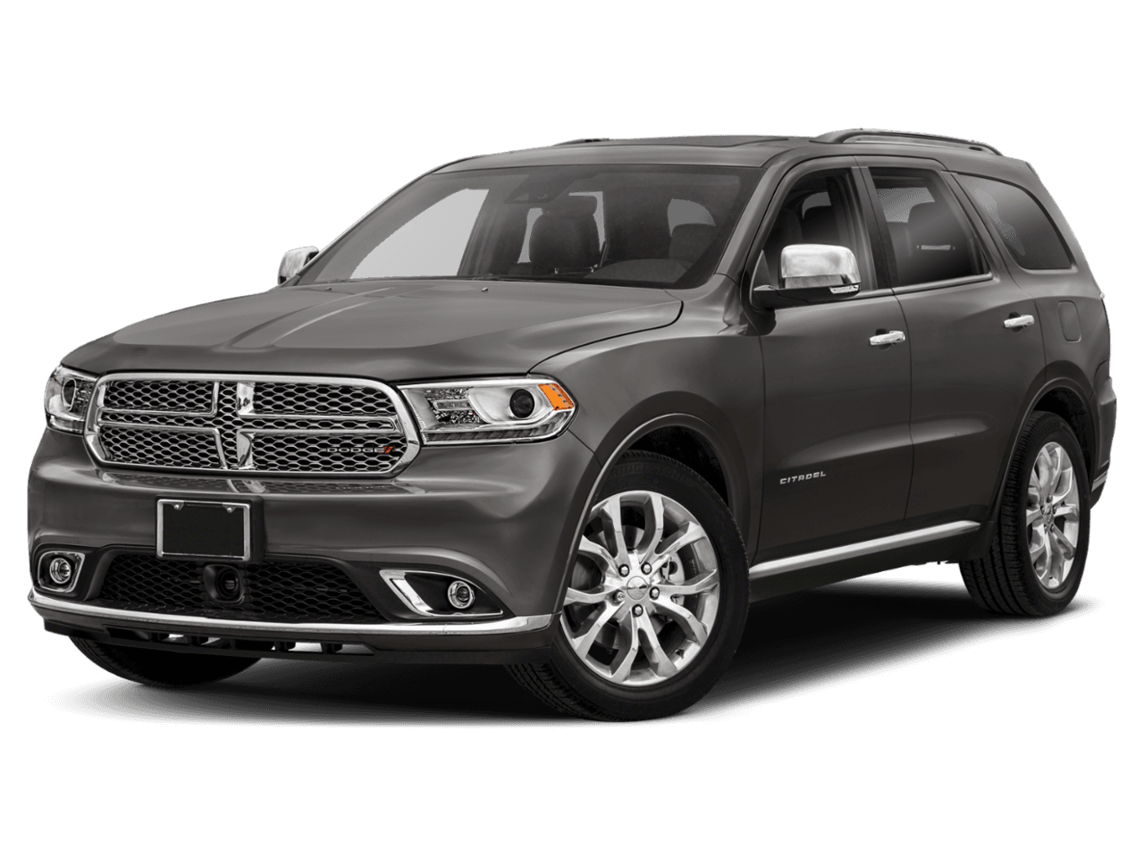 2018 Dodge Durango Citadel Anodized Platinum - Front 3/4, facing to the left