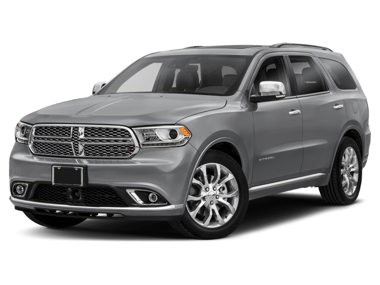 2018 Dodge Durango Citadel Anodized Platinum - Front 3/4, facing to the left